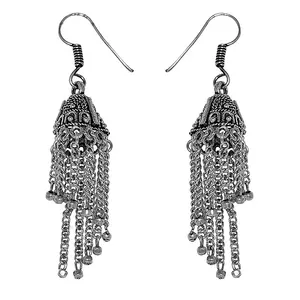 ต่างหูเงินแท้ 925 แบบจุ่ม ประดับเพชรซิคอน มุก และทองชมพู สำหรับงานแต่งงานแบบอินเดีย ดีไซน์ทันสมัย - Product Image 3