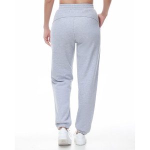 Logotipo personalizado de alta calidad bolsillos laterales pantalón de sudor liso Fitness al aire libre transpirable pantalón de sudor para las mujeres - Product Image 2