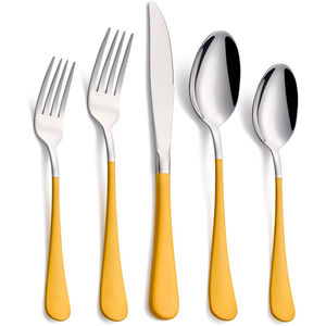 Ensemble de couverts en acier inoxydable au design de luxe Offre Spéciale disponible en vrac à un prix authentique pour les fêtes - Product Image 3