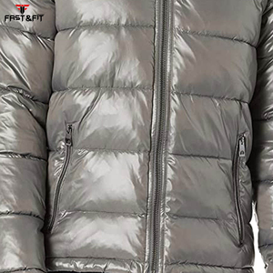 New Style Latest Design Quality <b>Long</b> Canvas Stand Collar Waterproof Breathable Puffer <b>Jacket</b> for <b>Men</b> Winter - Product Image 6