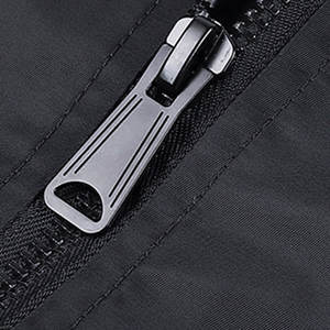 Blouson d'aviateur en toile coupe ajustée automne hiver 2022 pour hommes personnalisé coupe-vent respirant séchage rapide décontracté manches longues - Product Image 3