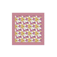 Ensemble de literie en coton 100% pur coton Queen Size de qualité supérieure Design personnalisé Ensemble de draps de lit de luxe à impression personnalisée