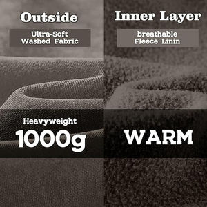 เสื้อฮู้ดมีซิปสำหรับผู้ชายเสื้อฮู้ดผ้าซักกรดเสื้อสเวตเชิ้ตมีฮู้ดโอเวอร์ไซส์ออกแบบได้ตามที่ต้องการ - Product Image 5