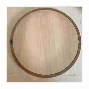 กระจกทรงกลมงานหัตถกรรมอินเดียพร้อมกรอบไม้สำหรับตกแต่งผนังในห้องพักคุ้มค่ามาก! - Product Image 6