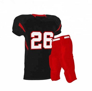 OEM <b>Service</b> Wholesale High Quality Customized Plus Size Men's American Football Uniform Set New <b>Design</b> Spandex/Polyester Sports - Product Image 2