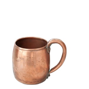 แก้วโลหะทองแดงโบราณทำจากทองแดงบริสุทธิ์สำหรับเครื่องดื่มบาร์ - Product Image 1