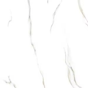 Carreaux de porcelaine polis Arctic Crystal 600x600mm 60x60cm Carreaux émaillés en céramique de sol intérieur blanc carrara brillant - Product Image 5