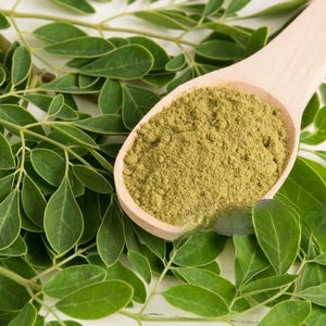 Premium Moringa Leaf <b>Powder</b> Indian <b>Superfood</b> Rich Nutrients Herbal Health Supplements Fresh Pure Organic Moringa <b>powder</b> Water - Product Image 1