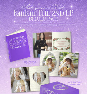 KiiiKiii - [ DELULU PACK ] 2ème EP (Version BUBBLE) Album KPOP le plus vendu en Corée - Product Image 4