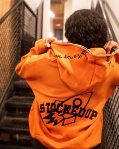 Sweat à capuche Boxy 100% coton lourd 420 Gsm de haute qualité pour hommes patchs personnalisés Logo de broderie pour l'hiver - Product Image 3