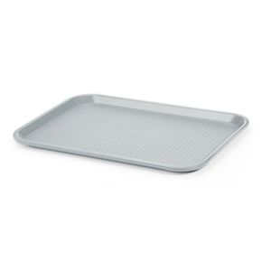 Bandejas Desechables Decorativas AmerBox Gris Claro para Comida Rápida, Tamaño Mediano 305x415x(H)20mm - Product Image 1