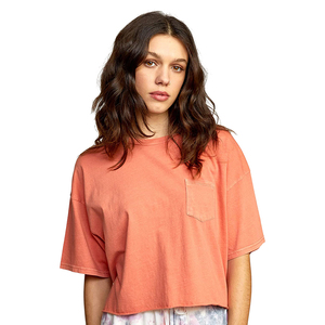 Novedad: Tops Cortos a Cuadros para Mujer, Estilo Urbano, Ecológicos, 100% Algodón, Transpirables, para Yoga, OEM, Personalizados, al por Mayor, Anti-UV, de Secado Rápido - Product Image 4