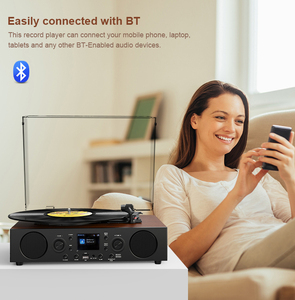 5W modelos de pantalla grande <span class=keywords><strong>Bluetooth</strong></span> Tonearm cartucho Ceedle Record Technics Dj tocadiscos venta directa de fábrica - Product Image 5