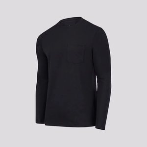 Camiseta Interior de Alta Calidad para Hospital, Enfermera, Poliéster, Elastano, Camisetas Negras para Hombre, Uniformes Médicos - Product Image 5