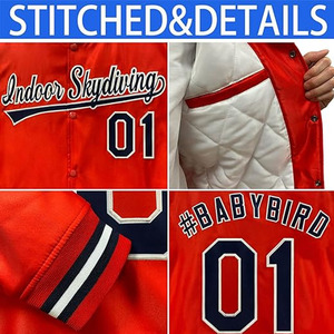 2024 llegada hombres verde liso lana cuerpo Premium de gran tamaño Letterman Varsity chaquetas a la venta con logotipo bordado personalizado - Product Image 3