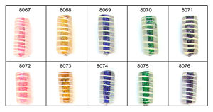 Cuentas de vidrio tipo horno de diseño atractivo y creativo para la fabricación de joyas Cuentas de vidrio tipo horno hechas a mano para la fabricación de pulseras - Product Image 2