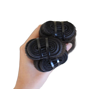 Magnifiques mèches de cheveux vierges bruts alignées sur les cuticules, trame doublement tirée, mèches de cheveux humains vietnamiens, fournisseurs de cheveux bruts bon marché - Product Image 3