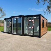 ADU de jardin pour une vie multi-générationnelle - Maison préfabriquée extensible - Tête de levage renforcée de 6 mm et hauteur intérieure de 2190 mm