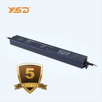 Alimentation LED étanche YSD IP67 110V/220V AC/DC 150W, Driver LED 12V 24V Mince et Ultra-Fin pour Éclairage LED