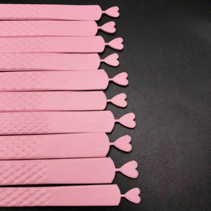 Kit de pinces à épiler pour extensions de cils en acier inoxydable personnalisé, anti-magnétique, avec poignée confortable, professionnel pour volume/isolation des cils - Product Image 2