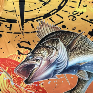 Camisa de Pesca de Secado Rápido, Impermeable y Transpirable, con Capucha, Sublimación Personalizada, Absorbe la Humedad, Protección Solar, Venta al por Mayor de Fábrica OEM - Product Image 3