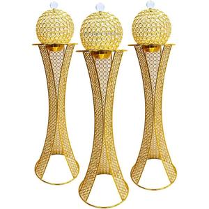 Quemador de Incienso Grande Oud Mabkhara de 100 cm para Salones Grandes, Casas Grandes y Mezquitas, Fragancia de Cristal, Metal Dorado - Product Image 2