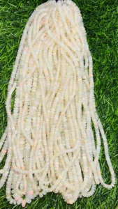 Opale éthiopienne naturelle de qualité AAA, forme lisse multi-étincelante, perles personnalisées, finition parfaite, produit en vrac, pierre précieuse faite à la main - Product Image 4