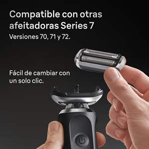 Cabezal de Repuesto para Afeitadora Eléctrica Masculina, Resistente al Agua IPX7, Compatible con Varias Generaciones de Afeitadoras, Lavable, Rotatorio, para Rostro - Product Image 2