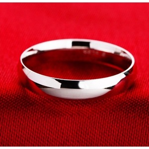 Jeulia Simple Polished Women's Band Fine <b>Ring</b> - Product Image 3