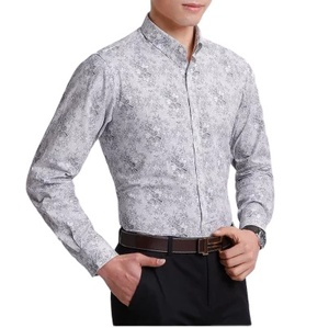 Chemises décontractées pour hommes de grande taille tissées et tricotées respirantes, douces et à séchage rapide, pour l'été et le printemps. - Product Image 1