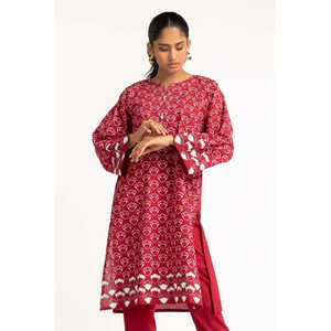 Conjunto de Pantalón y Top de Cambray Teñido en Color Granate Informal para Mujer, Talla XS, Tejido de Punto, Color Sólido, Moderno, para Oficina, Primavera/Verano - Product Image 4