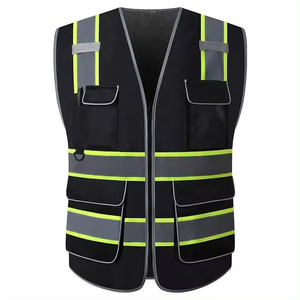 Top Trending Custom Made Men's Hi Vis Chaleco Lona transpirable Ligero y fácil de usar para un estilo informal en otoño - Product Image 1