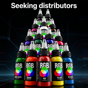 Miglior Inchiostro per Tatuaggi Biologico Certificato CE, Pigmento per Trucco Permanente a Lunga Durata per Sopracciglia e Labbra, Colori Personalizzabili - Product Image 1