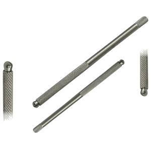 Outils professionnels de pédicure Micro Craft en acier inoxydable Porte-lame de podologie Finition miroir Pousse-cuticules Revêtement plasma - Product Image 1