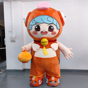 Mascotte מפעל oem mascot תחפושת koi ריקוד הליכה אפקט אופי החג ליל כל הקדושים תלבושות - Product Image 2