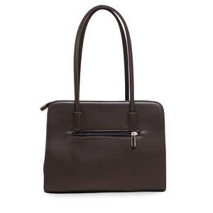 กระเป๋าถือธีมกาแฟของสาวๆมีสไตล์ P36122กระเป๋าแฟชั่นลำลองแบบคลาสสิกทนทานหนังแท้ซับในแบบลำลองผ้ากรอบ OTM - Product Image 1