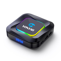 TV Box pintar kualitas tinggi, dengan Android 13 4K VONTAR R3 BT5.0 2 + 16GB 4 + 32GB
