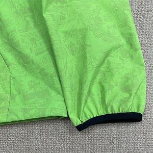 Sublimación personalizada Unisex Tejido ligero de secado rápido de gran tamaño Softshell Nylon All Over Print chaqueta cortavientos con capucha - Product Image 6