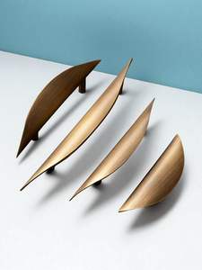 Poignée de porte royale en laiton massif, poignée de traction impériale en laiton, poignée de porte héritage en laiton, poignée en laiton finition royale, poignée en laiton massif d'élite - Product Image 3