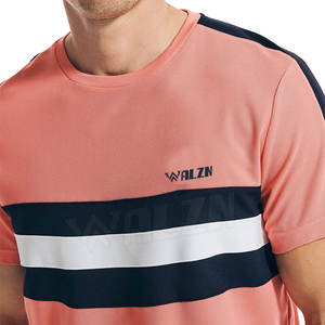 Vente chaude sur mesure hommes t-shirt pas cher prix respirant hommes chemise bas quantité minimale de commande hommes coton t-shirt - Product Image 4