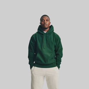 Sudadera con Capucha Personalizada de Algodón 100% Grueso y Transpirable para Hombre, Estilo Urbano, Invierno, Oversize, con Cuello Forrado, Color Liso, de Alta Calidad - Product Image 6