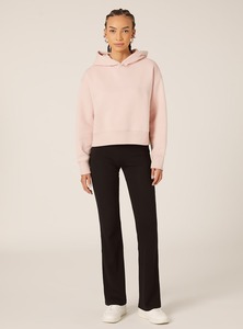 Sudadera con capucha cuadrada para mujer, estampado personalizado, invierno, ODM, 100% algodón, corte holgado, logotipo frontal, calidad superior para ropa de calle moderna - Product Image 4