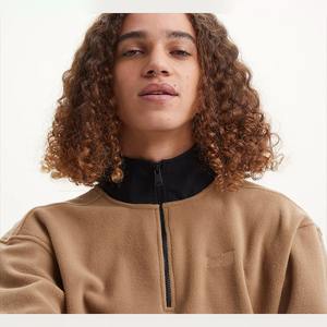 Chemise de course pour homme à manches longues Performance Quarter Zip Pullover Séchage rapide Chemises de golf pour l'entraînement - Product Image 3