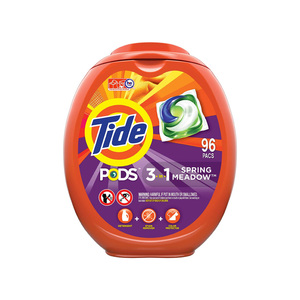 Pour PODS 112 paquets de détergent à lessive forme ovale 10g parfum de prairie de printemps - Product Image 5