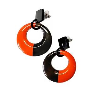 Handmade Horn <b>Earrings</b> Affordable Natural Buffalo Horn Premium Quality Fashion Jewellery for Women <b>Earrings</b> Natural Daily Use - Product Image 4