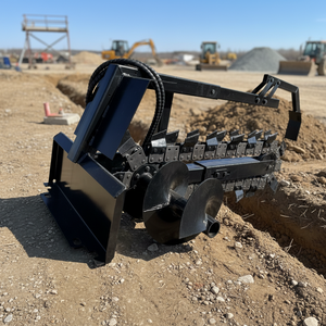 Accesorio Hidráulico Negro para Excavadora con Bomba y Cuchilla de Cadena para Uso en Construcción, Garantía de 2 Años, 90 kg - Product Image 1