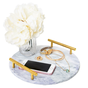 Plateau de service en marbre, fabricant, plateau de rangement décoratif en marbre naturel de haute qualité, prix incroyable - Product Image 5