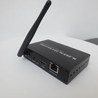 Codificador de Video IP para IPTV con Transmisión E-Wifi, H264, H.265, HEVC, RTMP, RTSP