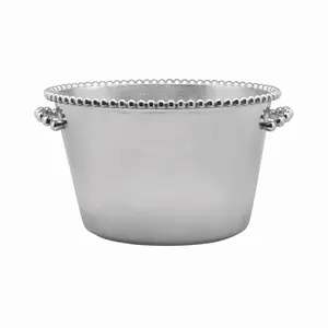 Elegante Cubitera de Aluminio Hecha a Mano, Moderna y Ecológica para Fiestas y Banquetes por ZAHID EXPORTS - Product Image 4