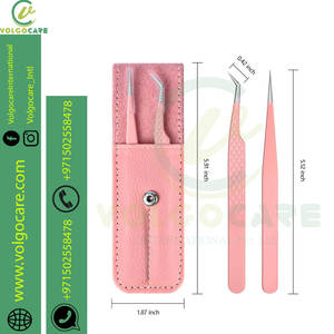 2024 ensemble de 6 pinces à souder inversées en céramique de précision fabriquées avec des pointes pointues et incurvées en acier inoxydable ensemble de pinces à épiler - Product Image 3